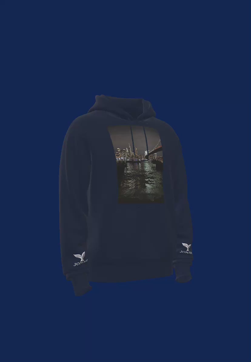 D006) Wings Hoodie (Sink or Swim) [From Brooklyn Bridge Park]